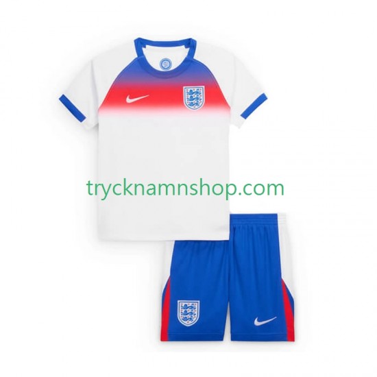 England 2025 Tröja 1:a Matchställ Barn Kortärmad
