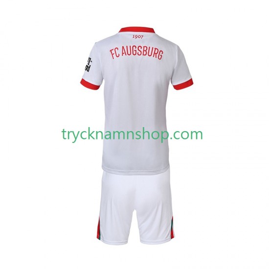 FC Augsburg 2025-2026 Tröja 1:a Matchställ Barn Kortärmad