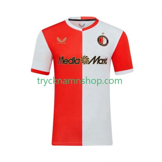 Feyenoord Rotterdam 2025-2026 Tröja 1:a Matchställ Män Kortärmad