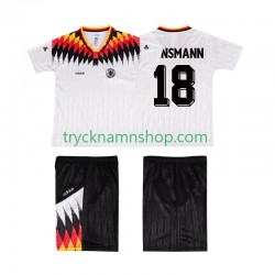 Tyskland KLINSMANN 18 1994 Tröja Retro 1:a Matchställ Barn Kortärmad