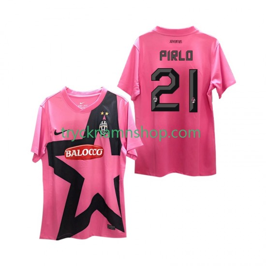 Juventus Andrea Pirlo 21 2011-2012 Tröja Retro 2:a Matchställ Män Kortärmad