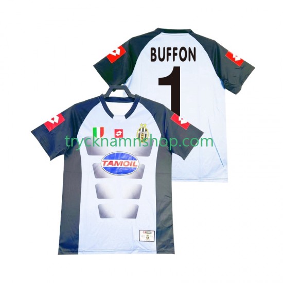 Juventus Målvakt Buffon 1 2002-2003 Tröja Retro 1:a Matchställ Män Kortärmad