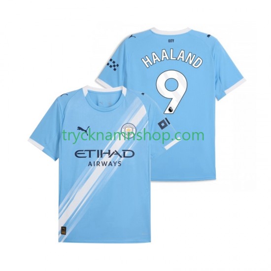 Manchester City Erling Haaland 9 2025-2026 Tröja 1:a Matchställ Män Kortärmad