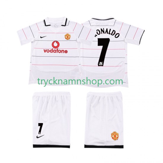Manchester United Cristiano Ronaldo 7 2003 2005 Tröja Retro 1:a Matchställ Barn Kortärmad
