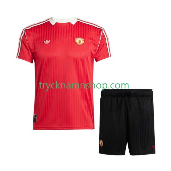 Manchester United d Icon 2025-2026 Tröja 1:a Matchställ Barn Kortärmad