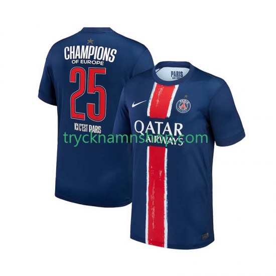 Paris Saint-Germain Champion 2024-2025 Tröja 1:a Matchställ Män Kortärmad