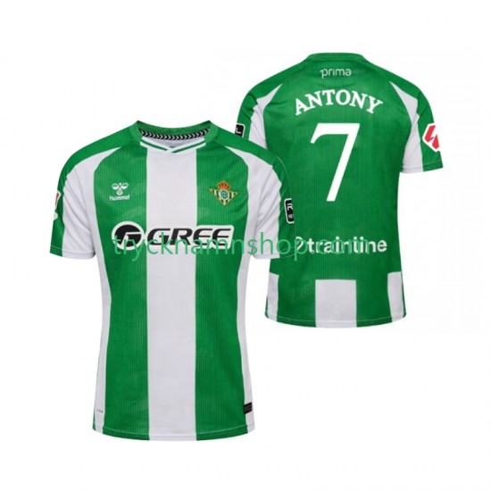 Real Betis Antony 7 2025-2026 Tröja 1:a Matchställ Män Kortärmad