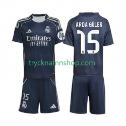 Real Madrid Arda Guler 15 2025-2026 Tröja 2:a Matchställ Barn Kortärmad