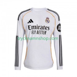Real Madrid 2025-2026 Tröja 1:a Matchställ Män Långärmad