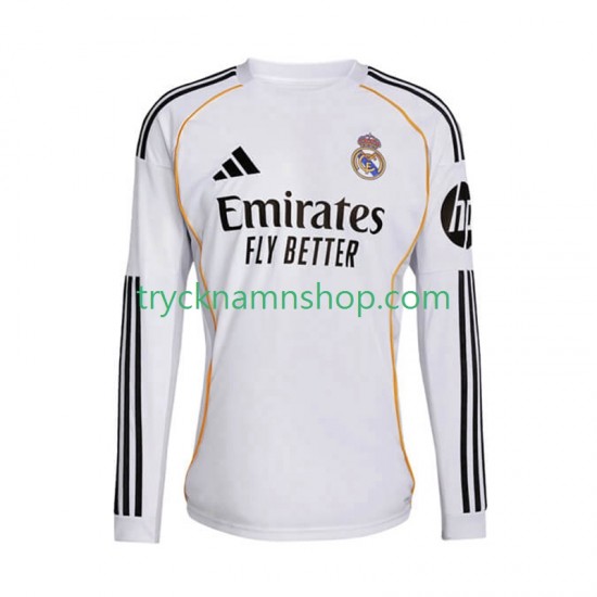 Real Madrid 2025-2026 Tröja 1:a Matchställ Män Långärmad