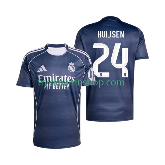 Real Madrid Huijsen 24 2025-2026 Tröja 2:a Matchställ Män Kortärmad