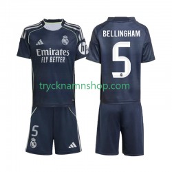 Real Madrid Jude Bellingham 5 2025-2026 Tröja 2:a Matchställ Barn Kortärmad