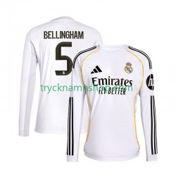 Real Madrid Jude Bellingham 5 2025-2026 Tröja 1:a Matchställ Män Långärmad