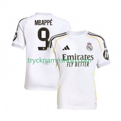 Real Madrid Kylian Mbappe 9 2025-2026 Tröja 1:a Matchställ Män Kortärmad