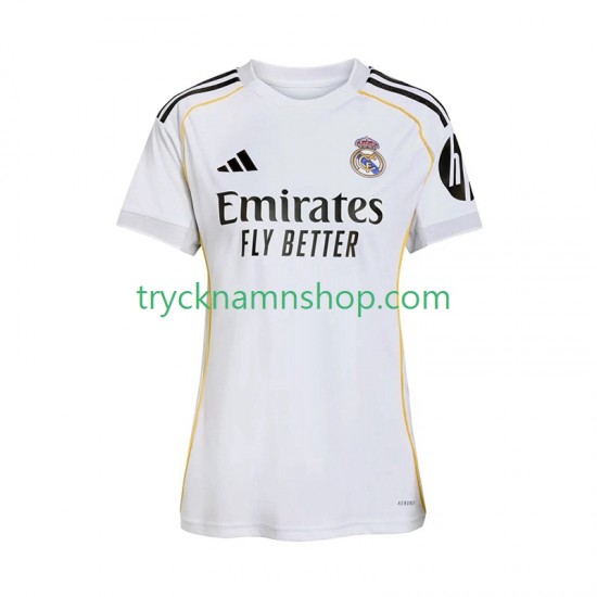 Real Madrid 2025-2026 Tröja 1:a Matchställ Dam Kortärmad