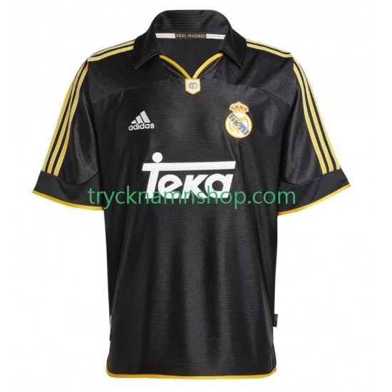 Real Madrid 1999-2000 Tröja Retro 2:a Matchställ Män Kortärmad