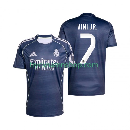 Real Madrid Vinicius Junior 7 2025-2026 Tröja 2:a Matchställ Män Kortärmad