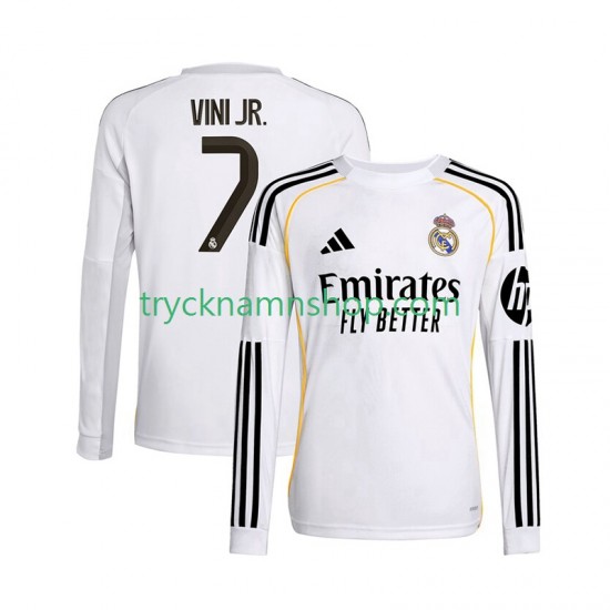 Real Madrid Vinicius Junior 7 2025-2026 Tröja 1:a Matchställ Män Långärmad