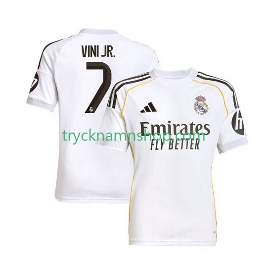 Real Madrid Vinicius Junior 7 2025-2026 Tröja 1:a Matchställ Män Kortärmad