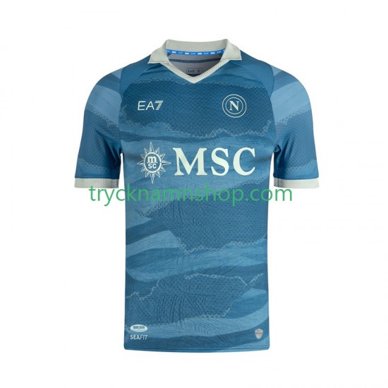 SSC Napoli SSC Special 2024-2025 Tröja 1:a Matchställ Män Kortärmad