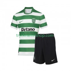 Sporting Lissabon 2025-2026 Tröja 1:a Matchställ Barn Kortärmad