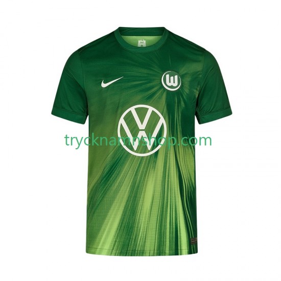 VfL Wolfsburg 2025-2026 Tröja 1:a Matchställ Män Kortärmad