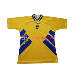 Sverige 1994 Tröja Retro 1:a Matchställ Män Kortärmad