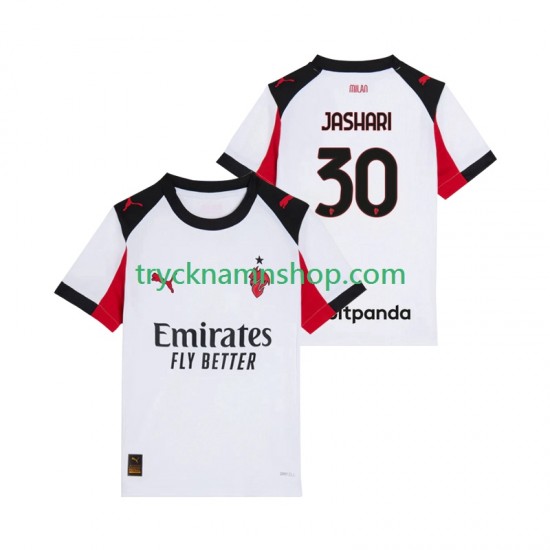 AC Milan Ardon Jashari 30 2025-2026 Tröja 2:a Matchställ Män Kortärmad