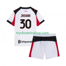 AC Milan Ardon Jashari 30 2025-2026 Tröja 2:a Matchställ Barn Kortärmad