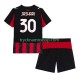 AC Milan Ardon Jashari 30 2025-2026 Tröja 1:a Matchställ Barn Kortärmad