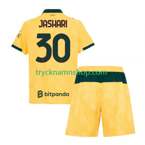 AC Milan Ardon Jashari 30 2025-2026 Tröja 3:e Matchställ Barn Kortärmad