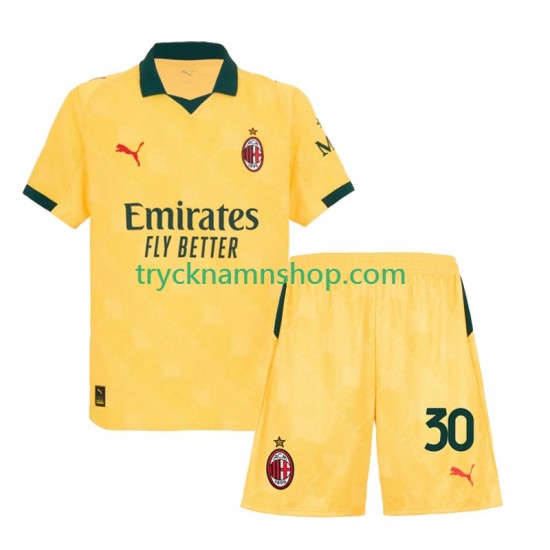 AC Milan Ardon Jashari 30 2025-2026 Tröja 3:e Matchställ Barn Kortärmad