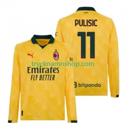 AC Milan Christian Pulisic 11 2025-2026 Tröja 3:e Matchställ Män Långärmad