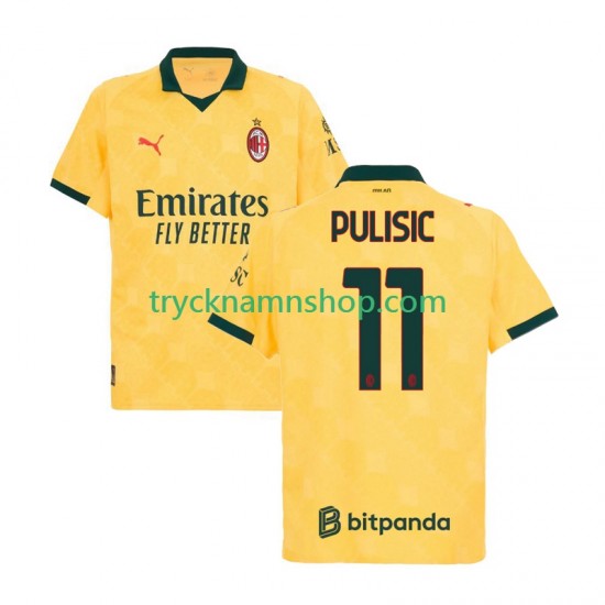 AC Milan Christian Pulisic 11 2025-2026 Tröja 3:e Matchställ Män Kortärmad