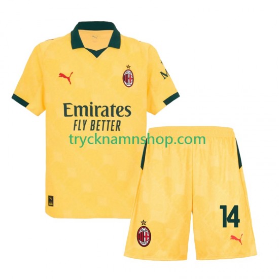 AC Milan Luca Modric 14 2025-2026 Tröja 3:e Matchställ Barn Kortärmad