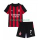 AC Milan Santiago Gimenez 7 2025-2026 Tröja 1:a Matchställ Barn Kortärmad