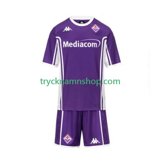 Fiorentina 2025-2026 Tröja 1:a Matchställ Barn Kortärmad