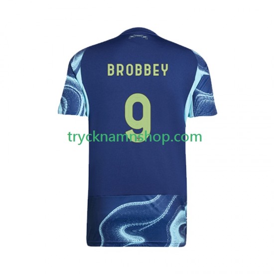 AFC Ajax Brian Brobbey 9 2025-2026 Tröja 2:a Matchställ Män Kortärmad