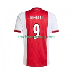 AFC Ajax Brian Brobbey 9 2025-2026 Tröja 1:a Matchställ Män Kortärmad