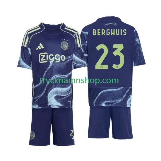 AFC Ajax Steven Berghuis 23 2025-2026 Tröja 2:a Matchställ Barn Kortärmad