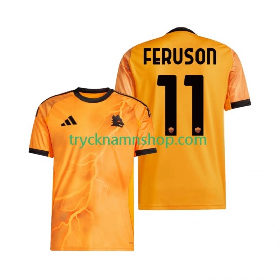 AS Roma Evan Ferguson 11 2025-2026 Tröja 2:a Matchställ Män Kortärmad