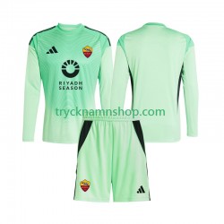 AS Roma Målvakt 2025-2026 Tröja 2:a Matchställ 4:e Matchställ Barn Långärmad