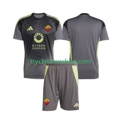 AS Roma Målvakt 2025-2026 Tröja 1:a Matchställ Barn Kortärmad