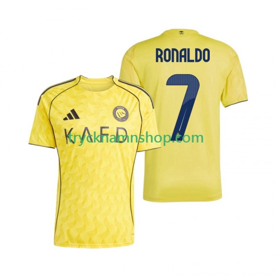 Al Nassr Cristiano Ronaldo 7 2025-2026 Tröja 1:a Matchställ Män Kortärmad