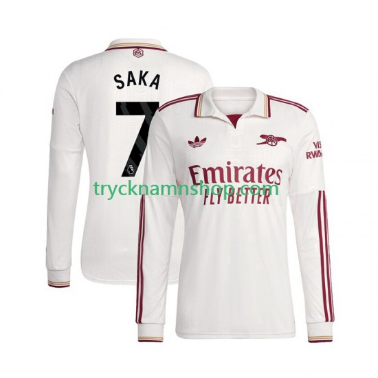 Arsenal Bukayo Saka 7 2025-2026 Tröja 3:e Matchställ Män Långärmad