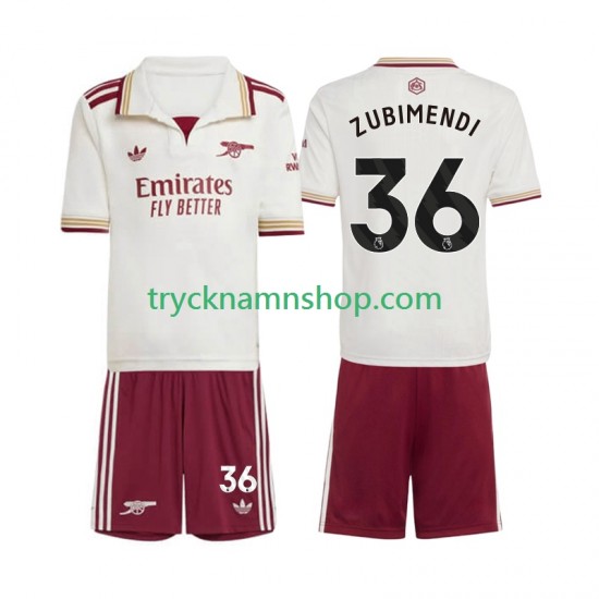 Arsenal Martin Zubimendi 36 2025-2026 Tröja 3:e Matchställ Barn Kortärmad