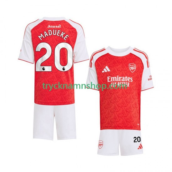 Arsenal Noni Madueke 20 2025-2026 Tröja 1:a Matchställ Barn Kortärmad