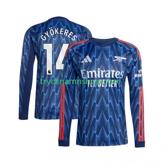 Arsenal Viktor Gyokeres 14 2025-2026 Tröja 2:a Matchställ Män Långärmad