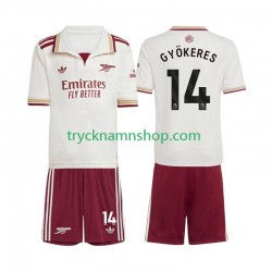 Arsenal Viktor Gyokeres 14 2025-2026 Tröja 3:e Matchställ Barn Kortärmad