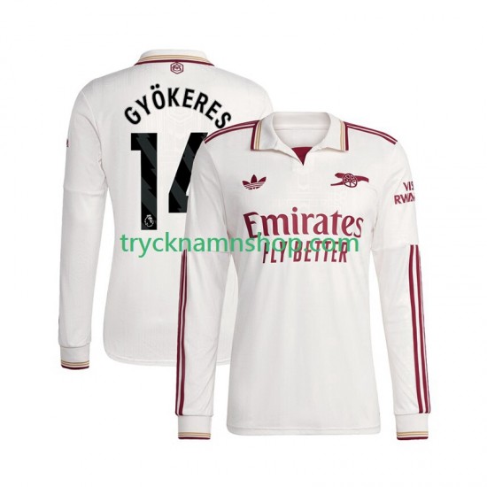 Arsenal Viktor Gyokeres 14 2025-2026 Tröja 3:e Matchställ Män Långärmad